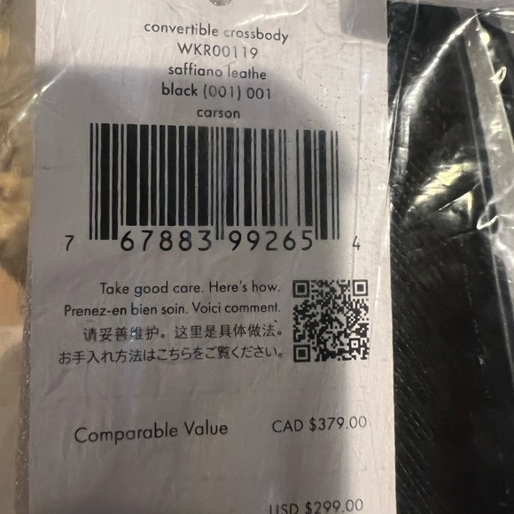 NWT KATE SPADE CARSON CONVERTIBLE CROSSBODY. - Picture 7 of 10